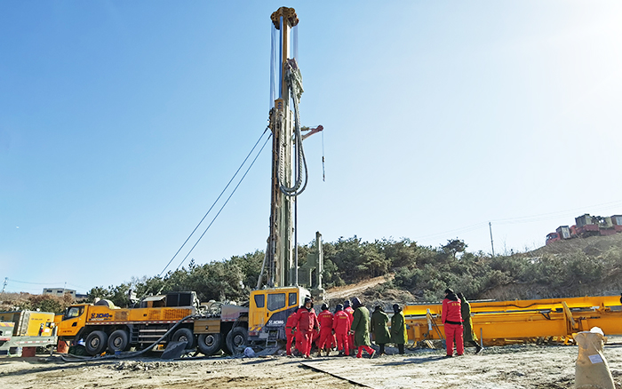 山東棲霞金礦救援，徐工全力以赴！