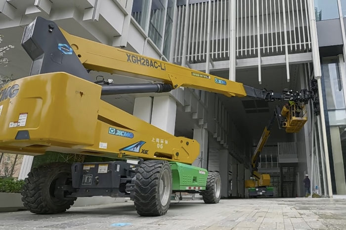 徐工產(chǎn)品，給力！XGH28AC-Li施工紀實