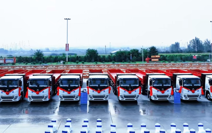 百臺交付，千臺簽約！200臺徐工新能源純電動重卡奔赴河南