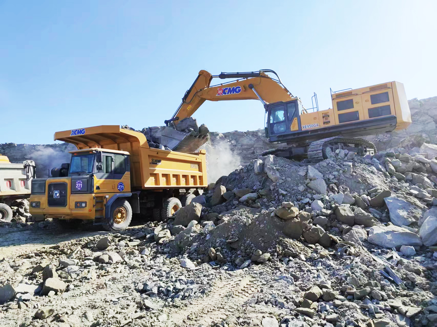 “黃金搭檔”—XE950GA與XDR90完美組合，高效賦能礦山開采
