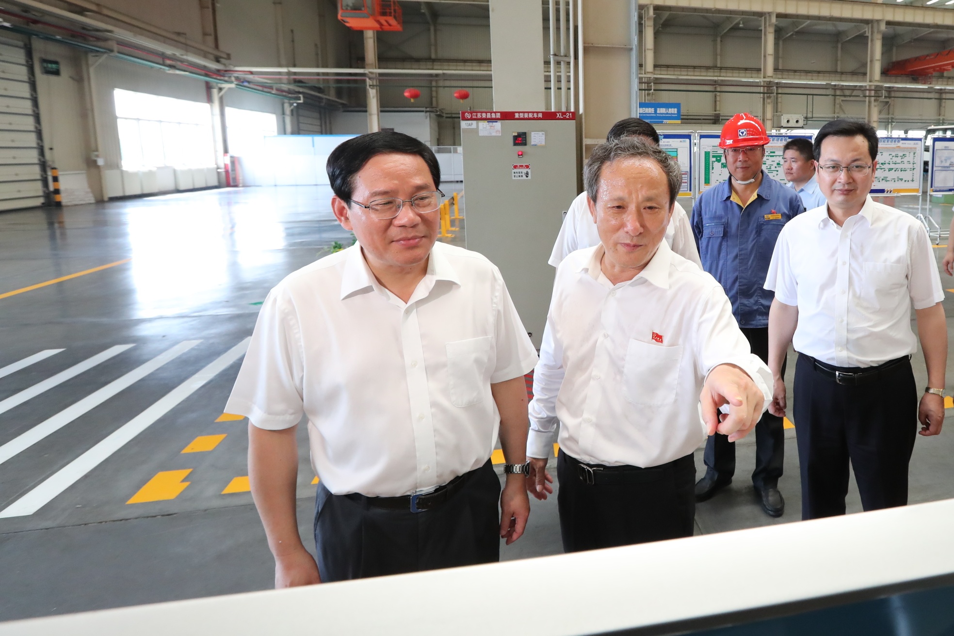 李強同志視察徐工集團