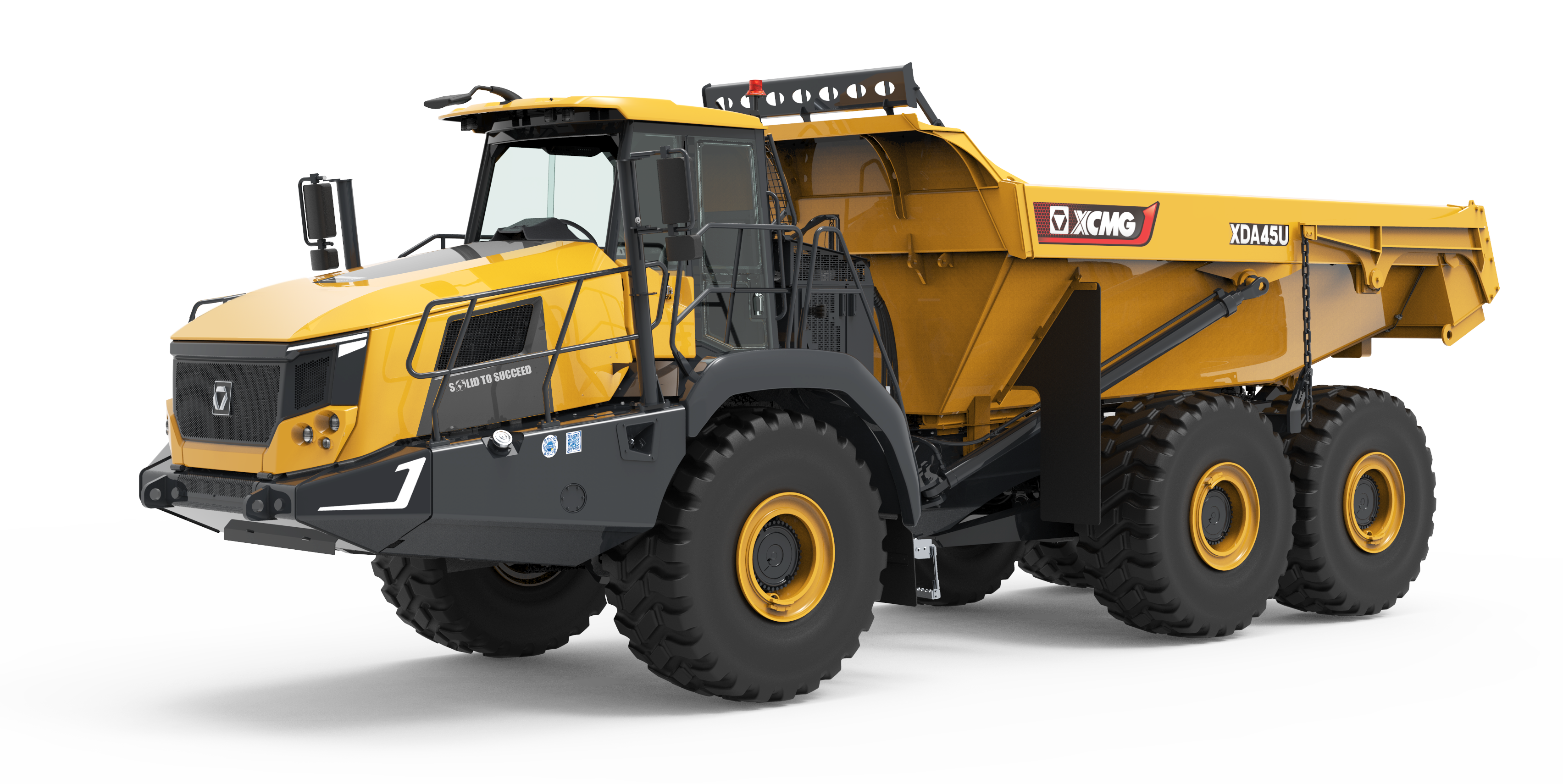 鉸接式自卸車(chē)