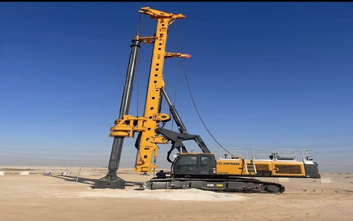 提速中東房建！徐工旋挖鉆機(jī)單日累計(jì)進(jìn)尺200m