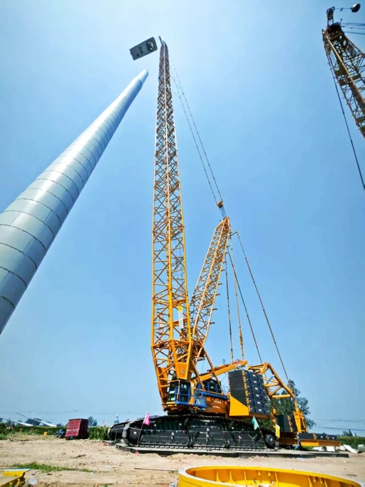 40分鐘精準(zhǔn)就位！徐工新品XLC15000M實(shí)戰(zhàn)首秀~