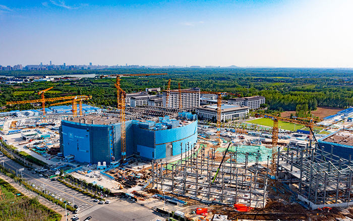 逐日追光 徐工群塔助力“人造太陽(yáng)” BEST項(xiàng)目加速建設(shè)