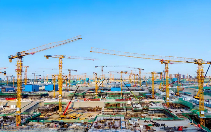 千年大計(jì) | 徐工群塔擎起雄安未來(lái)城！