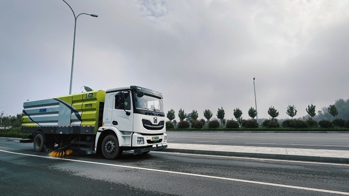 菏澤“迎賓大道”煥新進(jìn)行時(shí)！來(lái)看徐工如何支招