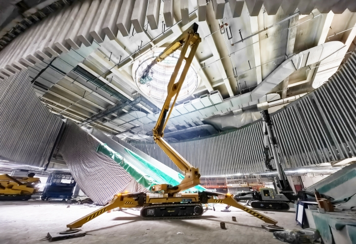 狹窄+跨障？徐工XGA26X-Li“蜘蛛俠”專(zhuān)治難題