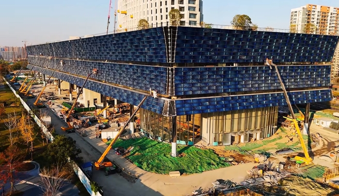 為千年運(yùn)河“筑舟”！徐工成套化高空作業(yè)平臺(tái)助力運(yùn)河博物館建設(shè)