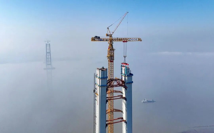 339米！世界級(jí)跨江大橋，新突破