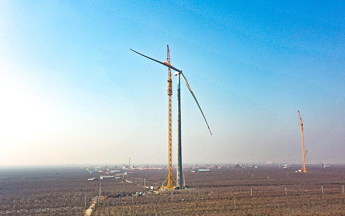 雙塔擎風(fēng)！XGL3300-220S助建華北平原400MW風(fēng)電項(xiàng)目