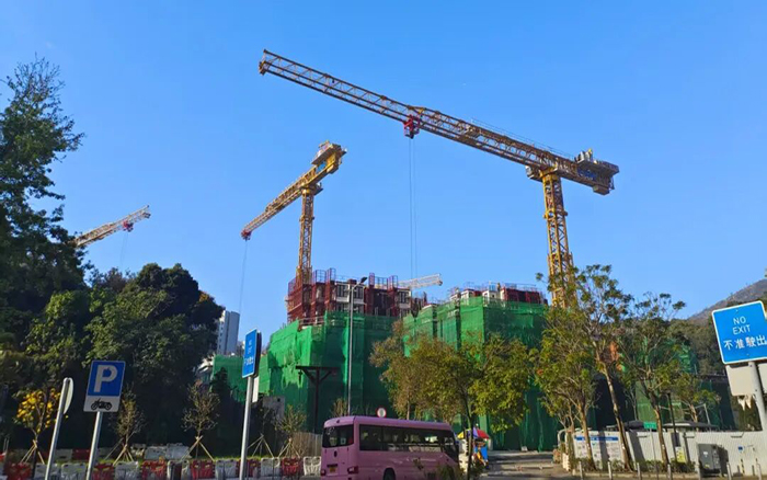 徐工XGT1100H-52S助建香港公屋，擎起民生家園