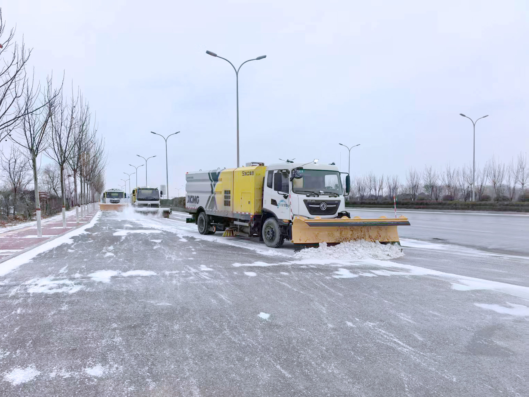 徐工除雪設(shè)備在山東 | 雪季無(wú)憂，暢行齊魯