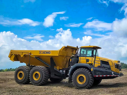 硬核出征北美  彰顯大國(guó)重器 —— 徐工XDA45U鉸接式礦用自卸車